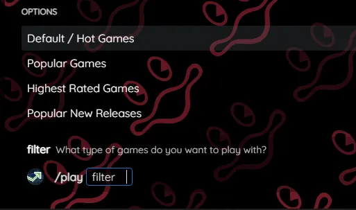 Game Filters